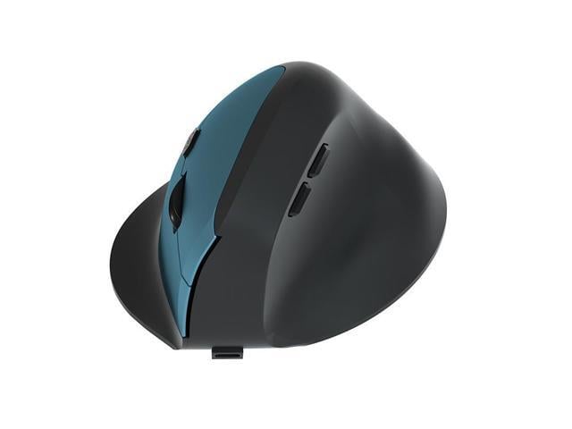 Ergonomic Mouse Blue Bluetooth Wireless - 2.4 GHz Mouse