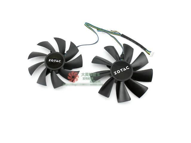 Fans for RTX 2070 Super MINI graphics cards: 1 set of GA92S2H and 1 set of GAA8S2U fans.