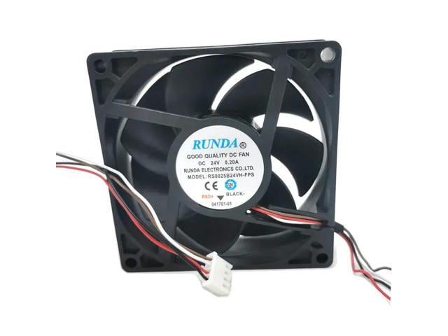 RS8025B24VH-FPS 24V 0.20A Laptop (80*80*25mm)