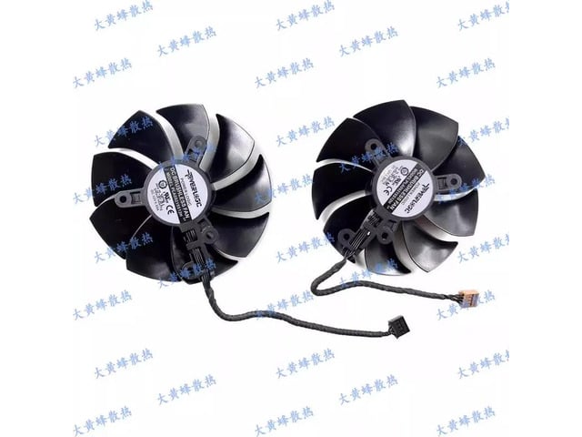 One set of silent fans for RTX 3050, RTX 3060, RTX 3060 Ti, and XC graphics cards.