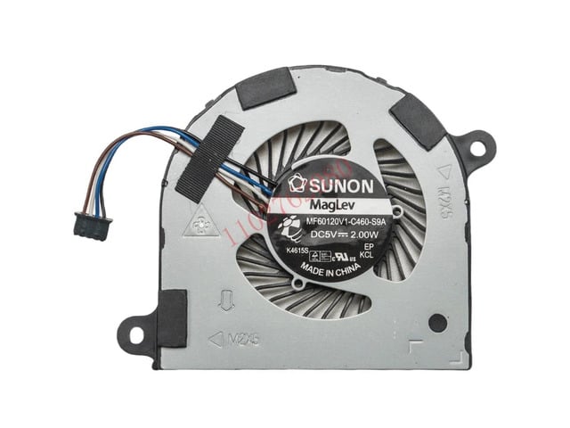 CPU cooling fan 02T9GV for laptops with 14 7480 7490 7491 P73G E7480 E7490 series processors.