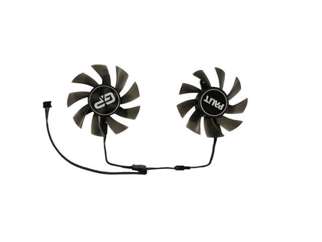 2-pack/set 80 (75mm) DIY FD8015U12D Graphics Card Fan, VGA Heatsink, suitable for WinFast GTX 1650 and GTX1650 SUPER GP OC