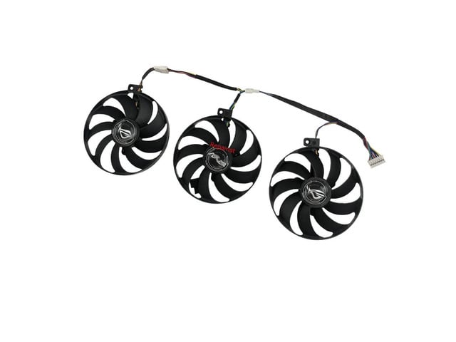 3 units/set, CF1010U12S, 7-pin graphics card fan, suitable for RTX 2080 Ti GAMING, RTX2080 Super 8G OC GAMING, GTX 1660Ti 6G OC