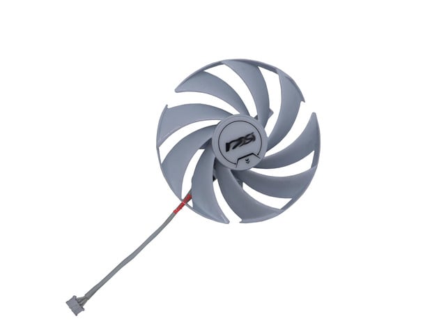 1 PCS GPU cooler/graphics card fan, suitable for RTX 4060, 4070 Ti, 4070S SLIM White 12G, suitable for 5070Ti VENTUS 3X PZ 16GB, PLD09210B/S12HH