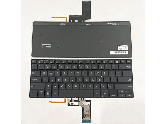 Keyboard for ExpertBook B1, B1400, B1400CE, B1400CEPE, B1400CBA, 0KNX0-3620UK00, P3350C Notebook Computers (US Version) (Backlit)