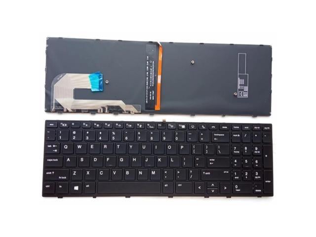 Keyboard for US version laptops (black, backlit, US version) including 750, 850, G5, G6, 855, 755, G5, zbook 15u, G5, and G6.