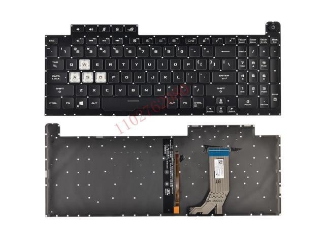 Keyboard for G712 S7D G732 G731/GT/GU/GV/GW G712L G712V G732L G732G G732GU Notebook Computers (US Standard) (Narrow Cable, US)