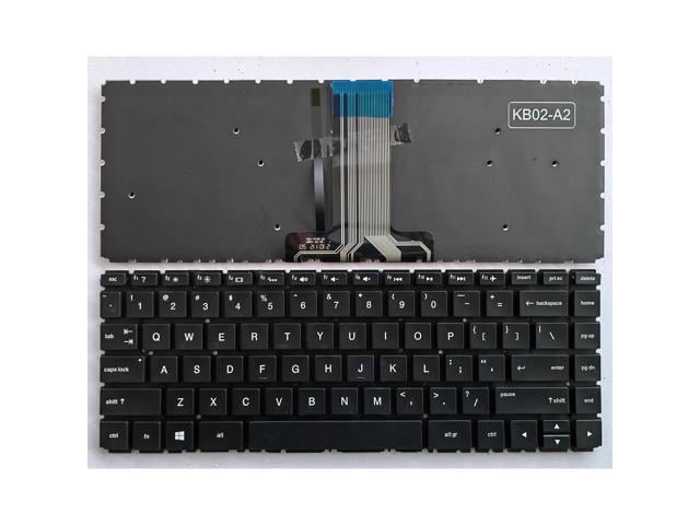 US version laptop keyboard (black, US backlit) for Pavilion 14-AB 14-ab00 14-ab100 14-ab200 14T-AB