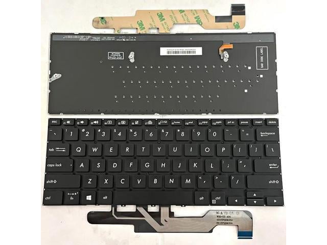 Keyboard for ZenBook Flip UX362 UX362FA UX362F UX362CA UX362FA-EL206T Q326FA-BI7T13 Q326 Q326FA Notebook Computers (US Version) (with Backlight)
