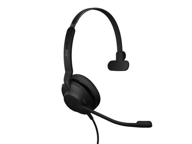 Jabra Evolve2 30 SE (2025 Version) Wired Single-Ear Headset with Microphone Computer Headset - USB-A and USB-C Cable - Works with All Online...