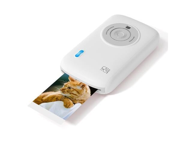 CP2100 Portable Photo Printer 2x3 Mini? ?Bluetooth 5.0 & 4-Pass Tech Photo Printer for iPhone & Android Instant Color Picture Printer w/10...