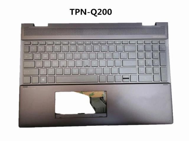 Laptop/Notebook US backlit Keyboard upper Cover/Case for Spectre X360 15-CH 15T-CH000 CH011tx TPN-Q200