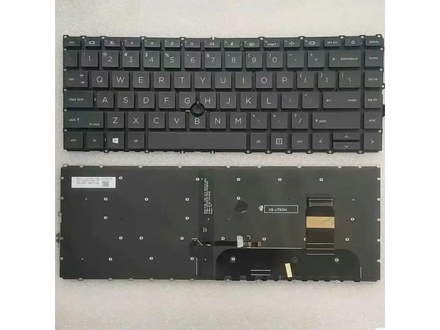 US Keyboard For Elitebook 840 G7 840 G8 845 G7 845 G8 840 Aero G8 English Laptop Keyboard With Pointer Black SGA2150-XUA