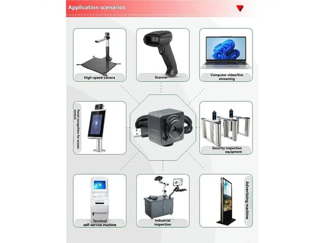 12MP 4K Auto Focus USB Camera High Speed HD PC Video Webcam IMX362 Sensor No Distortion Lens Plug And Play