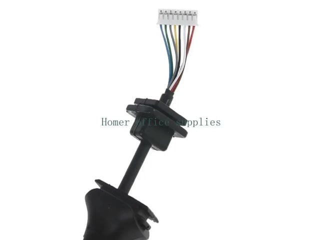 Black Replacement Sturdy Microphones Mic Cable Cord Wire for IC-F121 IC-F1721D IC-F951 IC-F9521 IC-F121S IC-F1721