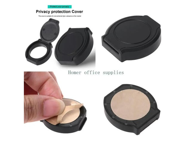 WebCam Cover Plastic Black Shutter Slider Privacy Camera Cover For Computer Laptops Mobile Phone Lens
