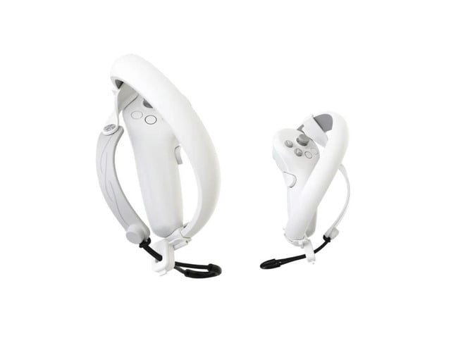 Anti-Throw VR Handle Grip Straps Accessories for Pico 4 VR Gaming Headset Controller Belts Soft TPU Handle Straps