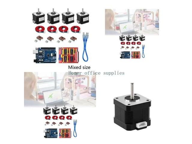 Professional 3D Printer CNC- Kit CNC-Shield Expansion Board V3.0 Engraving Board A4988 + Stepper Motor Driver Nema17