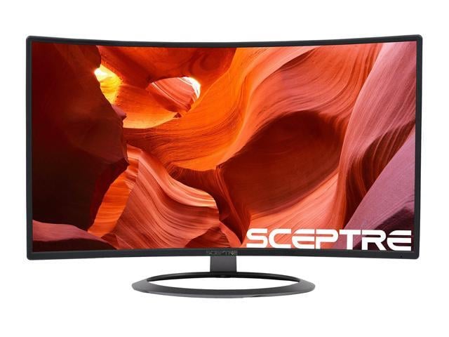 New C328W-1920R 32' Curved LED Gaming Monitor 75Hz 1080P HDMI DisplayPort Ultra Thin Metal Black 2018