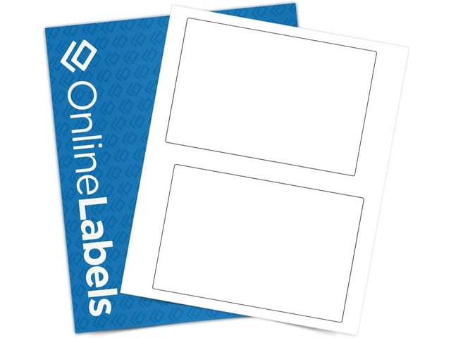 Online Labels 6.78 x 4.75 Shipping Labels- Compatible with USPS Click-N-Ship - Pack of 200 Labels, 100 Sheets - Inkjet/Laser Printer