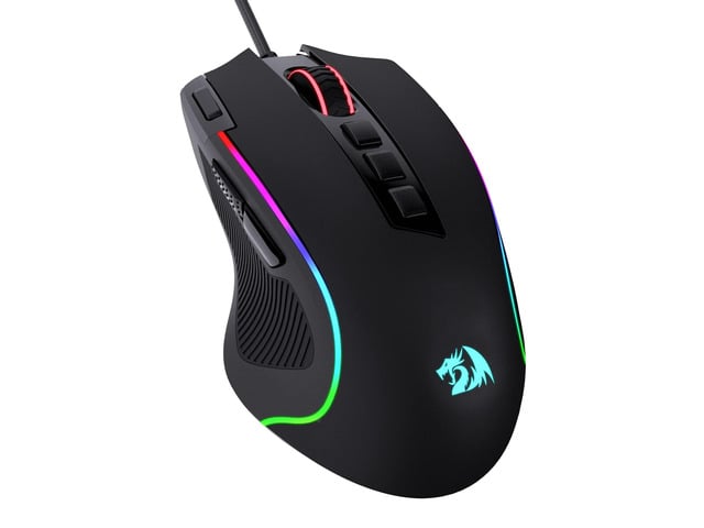 ViewSonic M612 Wired RGB Optical Gaming Mouse 8000 DPI Remapping Keys