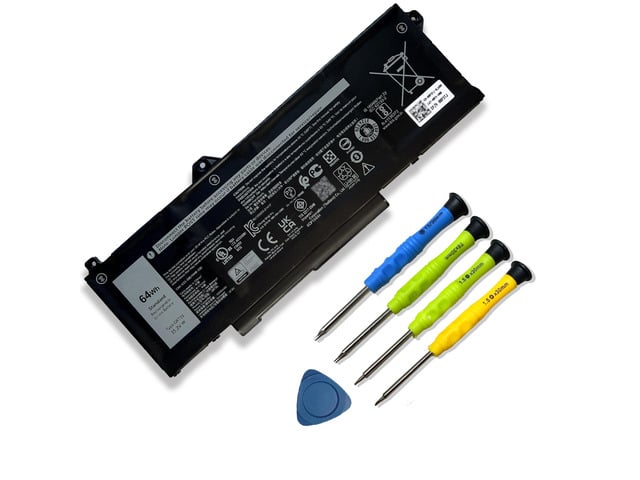 Dell 64Wh GRT01 Laptop Battery Replacement for Dell Latitude 15 5521 5531 14 5421 5431 Precision 3470 3561 3571 Alienware m17 R5 AMD Series R05P0 00P3TJ...