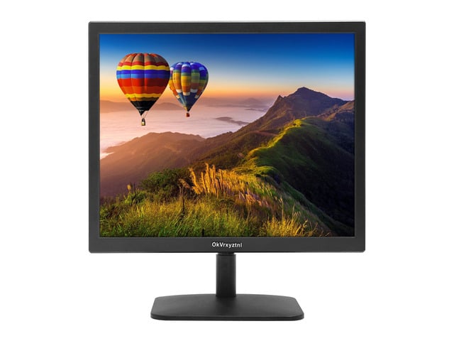 17' Monitor 1280 X 1024 with 45% sRGB Color Correction and 5:4 Aspect Ratio, 75 Hz, VESA Mountable, LED Monitor for PC, Laptop and Computer VGA,...