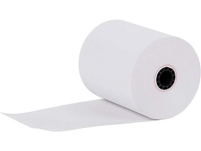 (10 Rolls) 3' x 150' 1 Ply Bond (Non Thermal Kitchen Printer Paper) POS Receipt Cash Register For Star SP700 SRP275 SMP200 TMU200 MP500 NCR 2174...