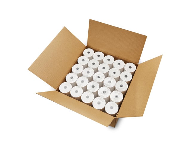 (50 Rolls) 3 1/8 x 230 Thermal Paper Receipt Rolls fits all Clover POS Cash Register Printers, Star Micronics SCP700 TSP100 TSP300 TSP400 TSP500...