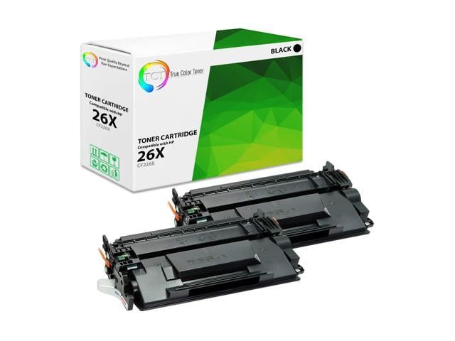 HP 26X Toner Cartridge 2 Pack - Compatible Replacement for HP 26X CF226X Black High Yield Works with HP LaserJet Pro M402D M402DN M402N, MFP M426DW...