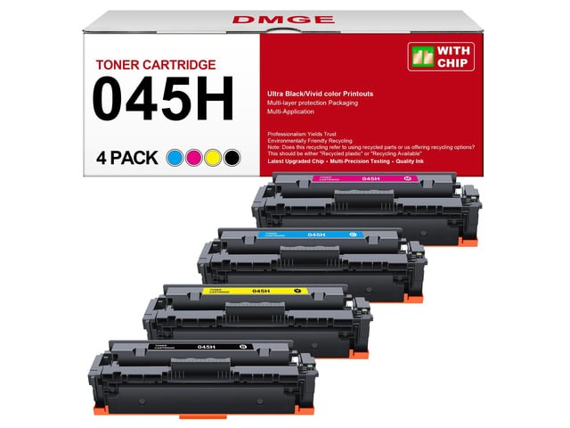 Canon 045 Toner cartridges 045H Compatible with Canon 045H MF632Cdw MF634Cdw Replacement for Canon 045 Toner cartridges 045H Canon Color imageClass...