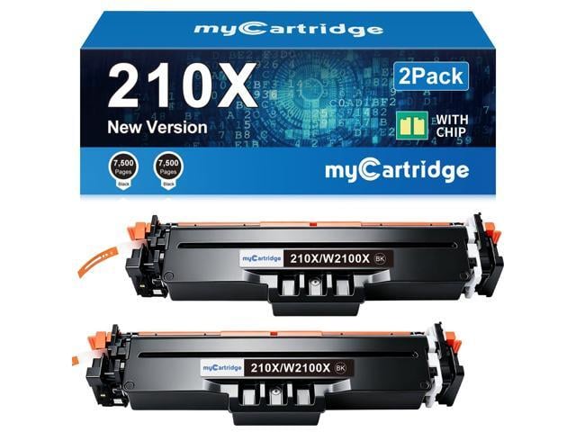 HP 210X Black Toner Cartridges 2 Pack for HP 210X 210A MFP 4301fdw 4301fdn Compatible for HP Color LaserJet Pro MFP 4301fdw 4301fdn Pro 4201dw...