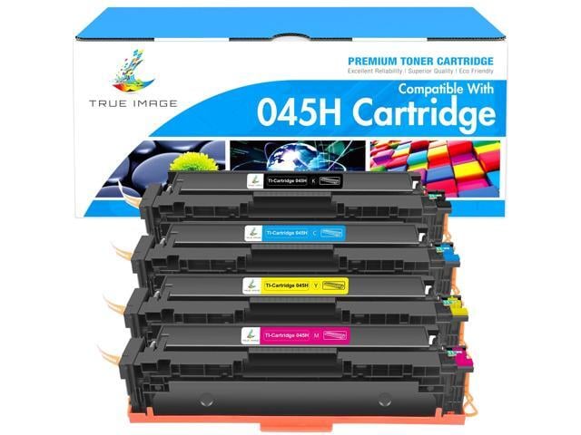 Canon 045H 045 Toner Cartridges 4-Color Set for Canon 045 045H CRG045 CRG-045 Compatible for Canon Color ImageCLASS MF634cdw MF632cdw LBP612cdw MF630C...