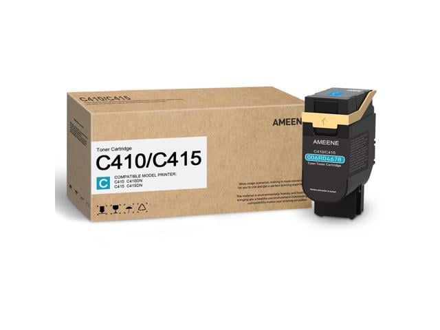 C410/C415 Toner Cartridge (1-Pack,Cyan) 006R04678 Toner Replacement for Xerox C410 C410DN VersaLink C415 C415DN Printer