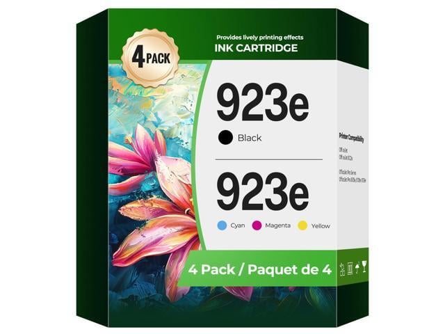 HP 923e 923XL Ink Cartridges for OfficeJet Pro 8130e 8125e 8120e 8135e Printer Ink Compatible with HP 923 XL hp923 Ink Cartridge Combo Pack for...