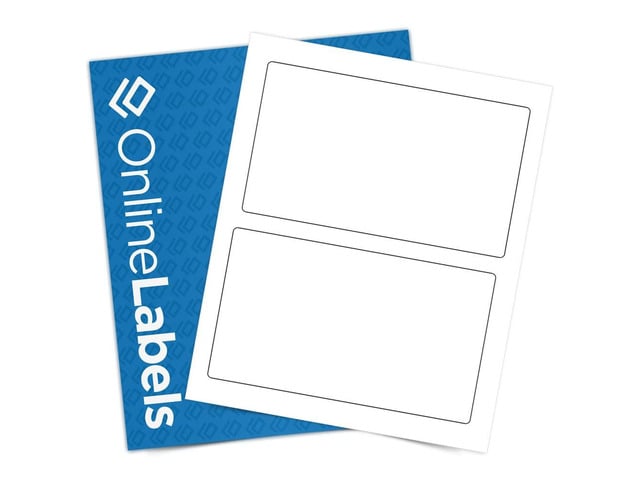 PayPal 7.375 x 4.5 Shipping Labels - Pack of 1,000 Labels, 500 Sheets - Inkjet/Laser Printer