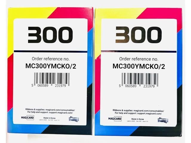 MC300YMCKO/2 for 300 Series Printers (Qty 2)