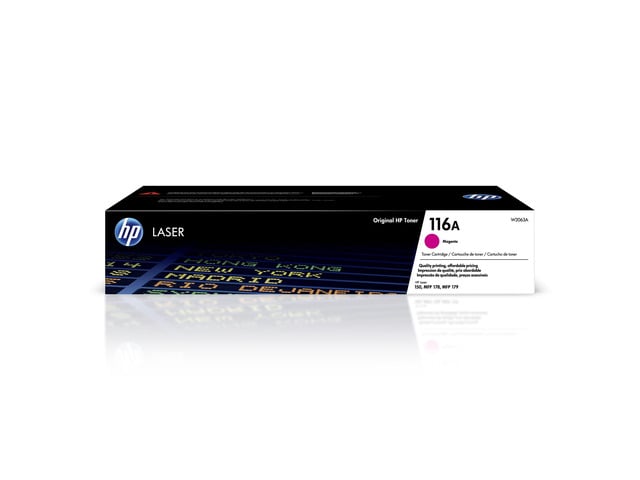 116A Magenta Toner Cartridge Works Color Laser 150 Series, Color Laser MFP 178, 179 Series W2063A