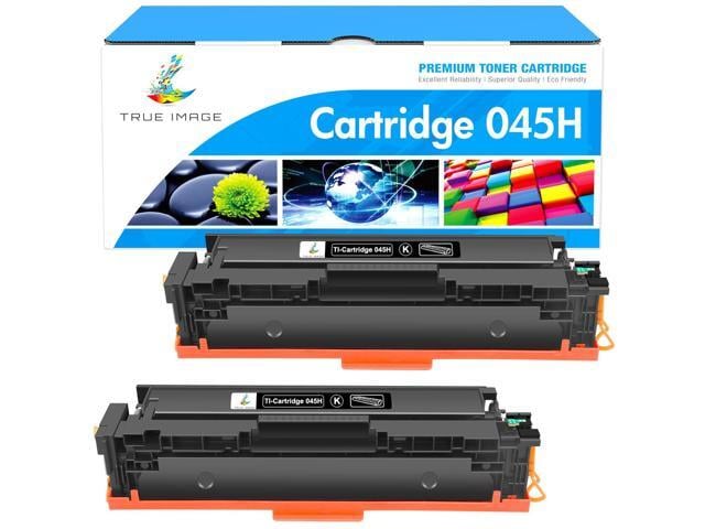 Canon 045H 045 Black Toner Cartridges Set for Canon CRG045 CRG-045 Printer 2 Pack Compatible for Canon CRG 045 Color ImageCLASS MF634cdw MF632cdw...