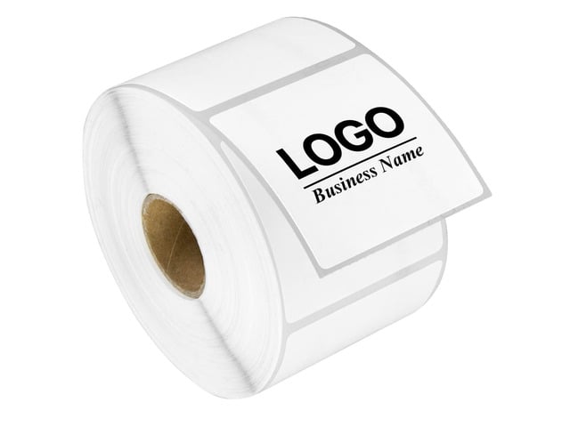 2' x 2' Square Direct Thermal Label, 1' Core, 20 Rolls 750/Roll, Compatible with Rollo & Zebra Desktop Printers, Multipurpose Candle QR Barcode...