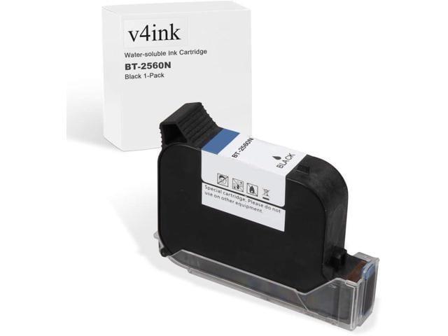 Bentsai BT-2560N Original Aqueous Water Soluble Ink Cartridge 0.5 Inch Printhead Replacement for Bentsai Handheld Inkjet Printer BT-HH6105B2,...