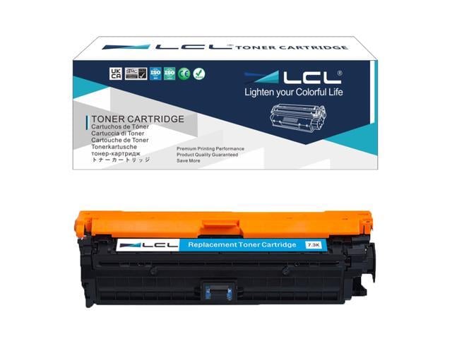 HP Remanufactured 307A Cyan Toner Cartridge Replacement for HP 307A CE741A for Color LaserJet CP5225 CP5225n CP5225dn Printer (1-Pack)