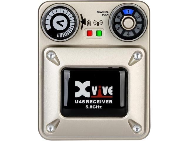U45 Wireless in Ear Monitor System Receiver, 5.8ghz IEM System Receiver(Only) with Channel Scan Mode