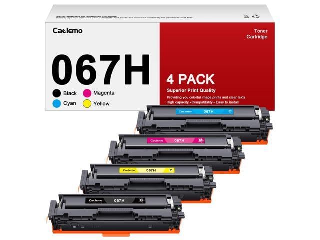 Canon 067H 067 Toner Cartridge Set MF656cdw High Yield for Canon 067 Toner Cartridge Set Toner 067 067H Compatible with Canon imageCLASS MF656cdw Toner...