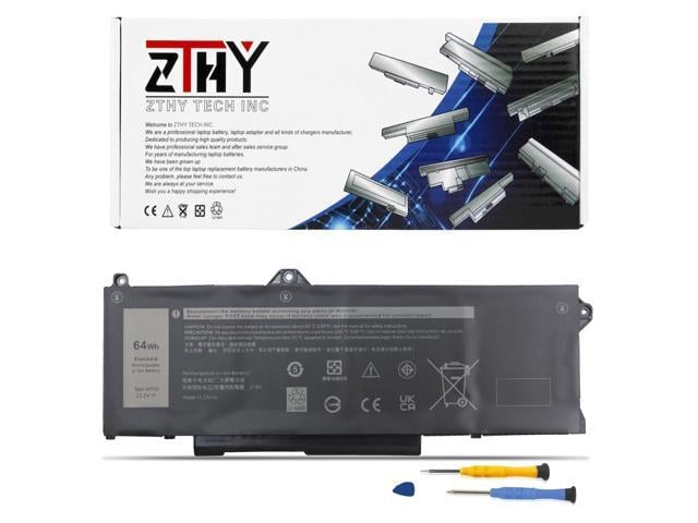 Dell 64Wh GRT01 Laptop Battery Replacement for Dell Latitude 5421 5431 5521 5531 Precision 3470 3561 3571 3581 3591 Mobile Workstation Alienware m17...