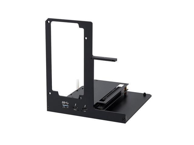 AMD External eGPU Dock, 2* Thunderbolt 4/3 USB4 Port, 85W PD eGPU Dock for Mini PCs, Laptops and Gaming Handhelds Compatible with NVIDIA/AMD...