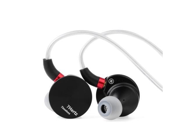 7HZ Timeless 14.2mm Planar in Ear Monitor HiFi in-Ear Earphone with CNC Aluminum Shell, Transparent Neutral Tuning, Detachable MMCX Cable for...