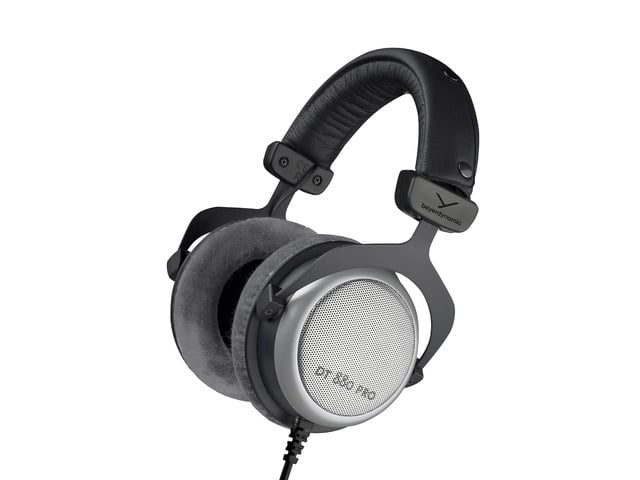 DT 880 PRO 250 Ohm, Semi-Open-Back Over Ear Wired Studio Headphones for Mixing, Mastering, Monitor, 3M Coiled Cable with 1/8 & 1/4 Adapter. Silver...