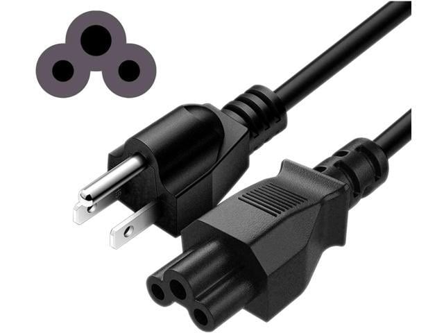 Dell 6 Ft 3 Prong AC Laptop Power Cord Cable for Dell IBM Hp Compaq Asus Sony Toshiba Lenovo Acer Gateway Notebook Computer Charger Spare: IEC-60320...