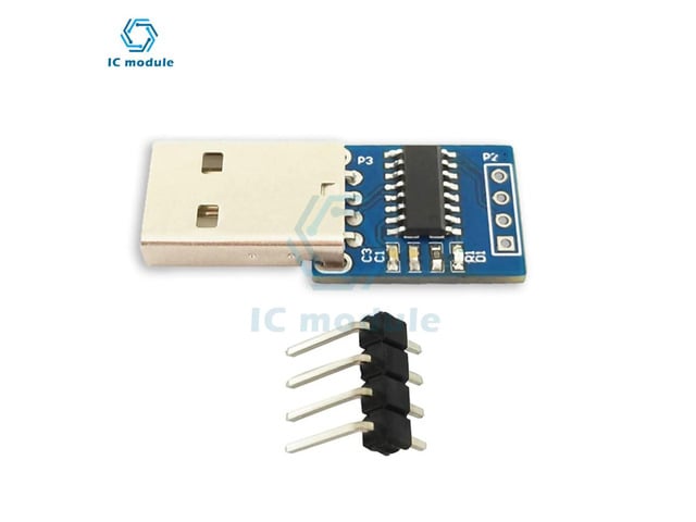 CH9329 Module UART/TTL Serial Port to USB HID Full Keyboard Mouse Driver-Free Game Development Box